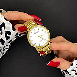 Жіночий кварцовий годинник Skmei 2006GDWT Gold-White, фото 6