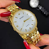 Жіночий кварцовий годинник Skmei 2006GDWT Gold-White, фото 7