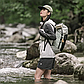 Рюкзак туристичний Naturehike NH20BB206, 20 л, графіт в клітинку, фото 5