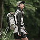 Рюкзак туристичний Naturehike NH20BB206, 20 л, графіт в клітинку, фото 7