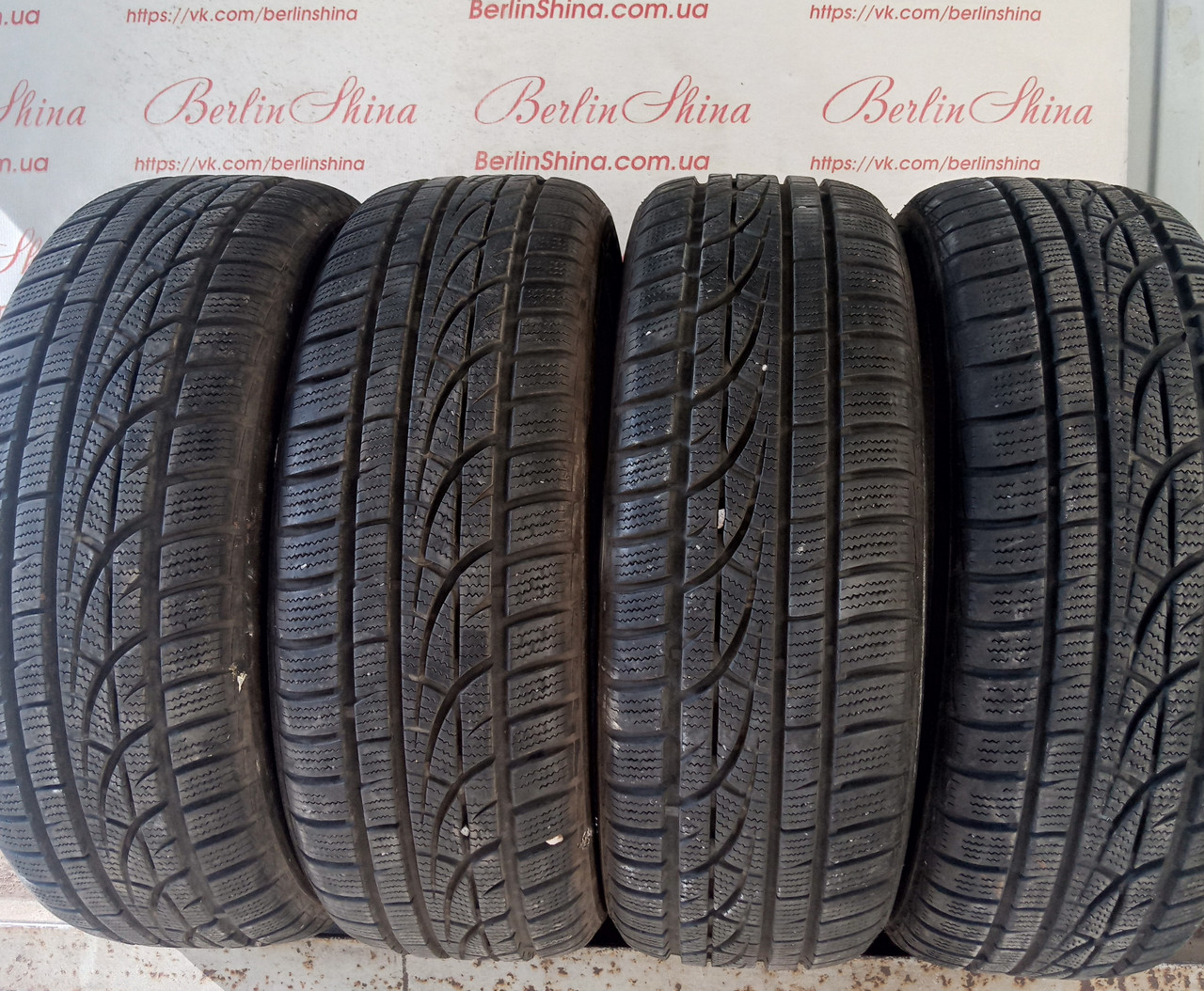 Комплект зимніх шин 195/55/16,Hankook Winter incert evo,з Германії без пробігу по Україні