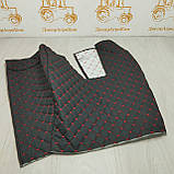 Обшивка | Шумоізоляція постаменту кабіни ЮМЗ АКЛ чорний ромб чорна нитка, фото 2