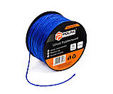 Шнур муляра Polax для будівельних робіт 1,5 мм х 100 м, синій (30-007), фото 3