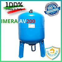 Гидроаккумулятор 200л литров вертикальный мембранный бак для воды Imera AV200 Италия