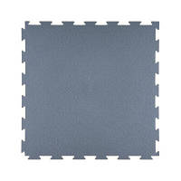 Модульне покриття для підлоги ПВХ плитка Преміум Піксель Сірий