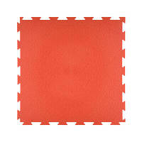 Модульне покриття для підлоги ПВХ плитка Преміум Піксель Помаранчевий