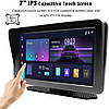 Універсальний сенсорний дисплей, монітор 7" car player 701W з Apple CarPlay та Android Auto, фото 2