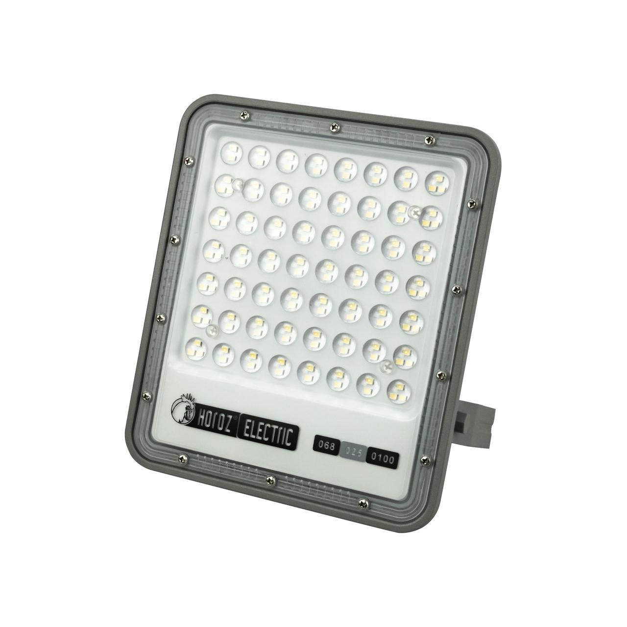 Прожектор світлодіодний Horoz Electric OSELO-100 100W 6400K сірий (068-025-0100-020)