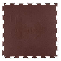 Модульне покриття для підлоги ПВХ плитка Преміум Піксель Коричневий