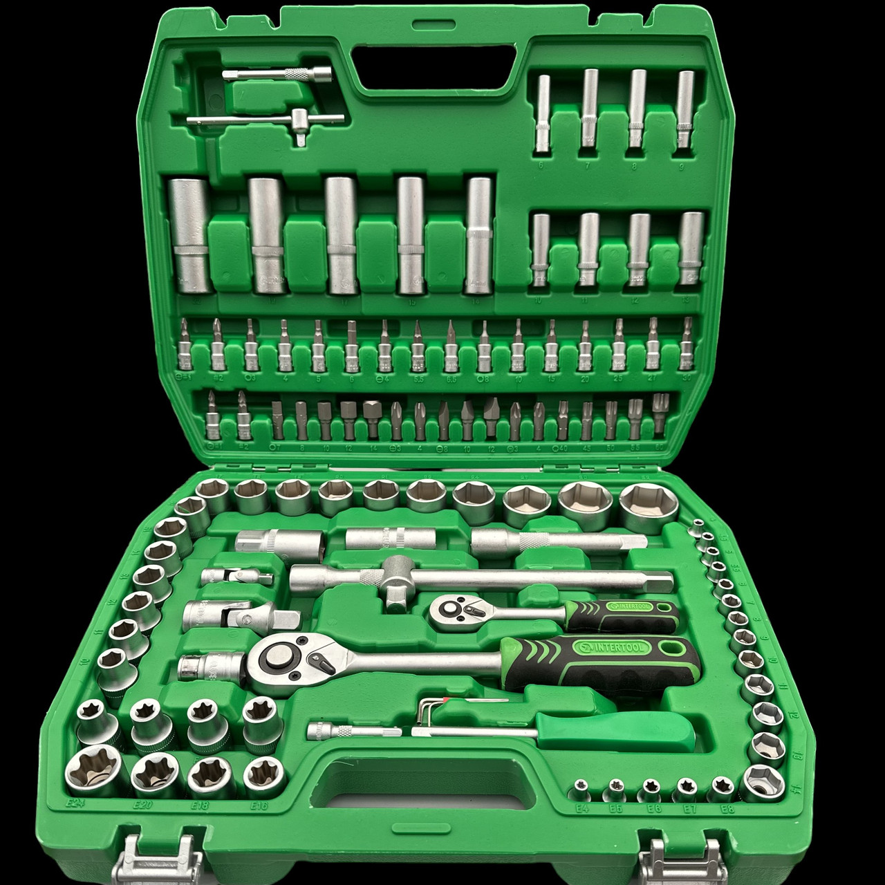 Набор инструментов на 108 ед. бытового назначения INTERTOOL ET-6108SP ...