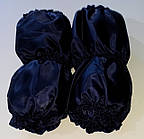 Обивка на труну шовк Темно Синя