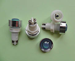 Сигнальна арматура (індикатор) 12V, на панель, синій