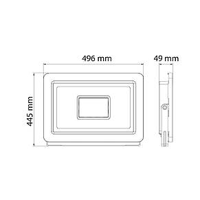 Прожектор світлодіодний Horoz Electric PARDUS-300 300W 6400K (068-028-0300-010), фото 3