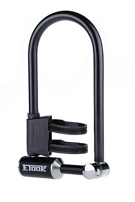 Замок на велосипед велозамок U-Lock ETOOK ET170L скоба 13x108x225 мм чорний