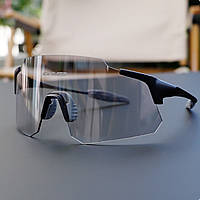 Спортивні фотохромні окуляри GUB 7890 [захист UV400] чорна оправа/чорна лінза