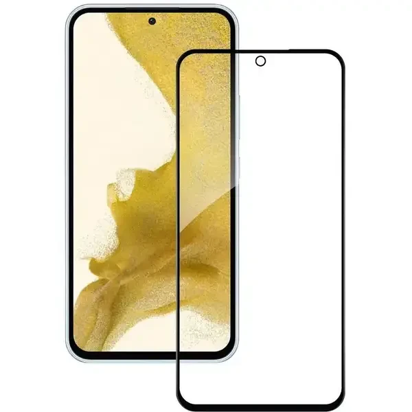 Скло Premium Samsung Galaxy S23 FE Чорне, фото 1