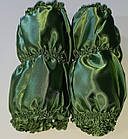 Обивка на труну атлас Оливковий