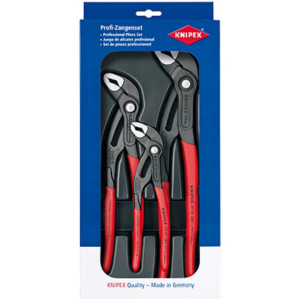 Набір сантехнічних ключів Knipex Cobra (00 20 09 V02)