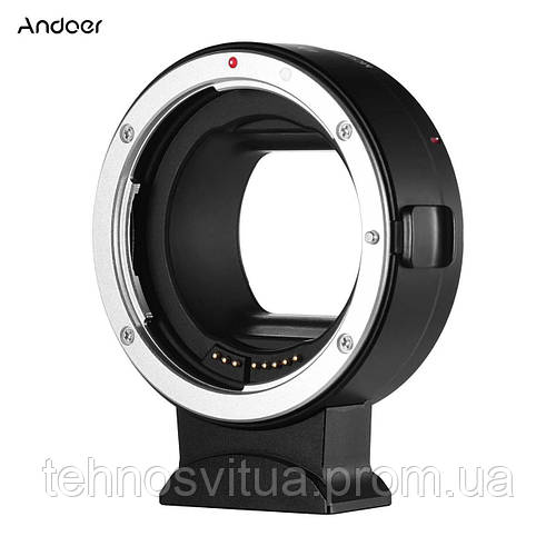 Адаптер (переходник) Andoer EF- EOS R для установки объектива Canon EF ...