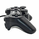 Дротовий USB джойстик ігровий геймпад для ПК ноутбука комп'ютера PC Windows Gamepad D208, фото 5