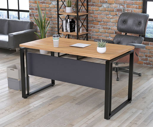 Стіл офісний G-135 стільниця 32 мм TM Loft design, фото 1