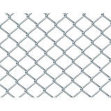 Сітка Рабиця 40*40 оцинкована, діаметр 1.6, висота 2м для забору, фото 2