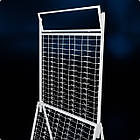 Стійка MONO-2015, (тр.20x20) 150 місць, посилена, підлогова, біла. Торгові стенди для окулярів для магазину, фото 4