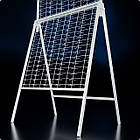 Стійка MONO-2015, (тр.20x20) 150 місць, посилена, підлогова, біла. Торгові стенди для окулярів для магазину, фото 5