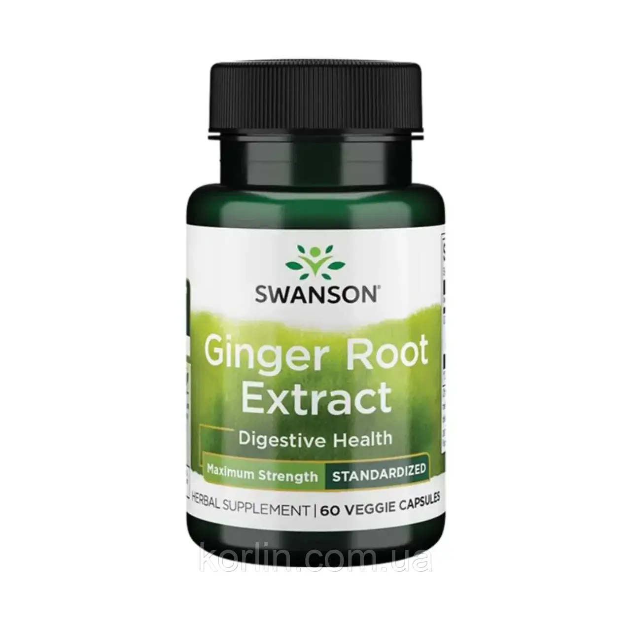Екстракт Корня Імбиру 60 кап Swanson Ginger Root Extract США Доставка з ЄС, фото 1