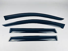 Дефлектори вікон (вітровики) Audi A6 (C5) 1997-2004 (2006) SW=комби (AVTM)