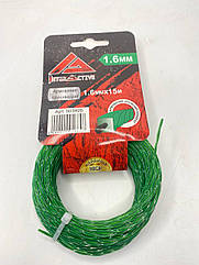 Волосінь квадрат 1.6 мм 15 мм із кордом кручена Kamberg