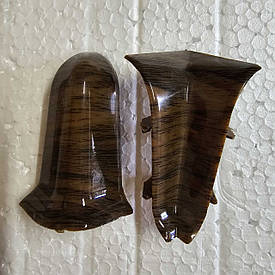 Кут внутрішній до Плінтусу ПВХ Дуб Хендерсон 80001