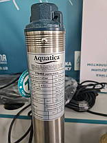 Насос свердловинний відцентровий 0.55 кВт H 65(49)м Q 45(30)л/хв Ø80мм 35м кабелю mid AQUATICA 3QJED2-15-0.55 (778402), фото 4