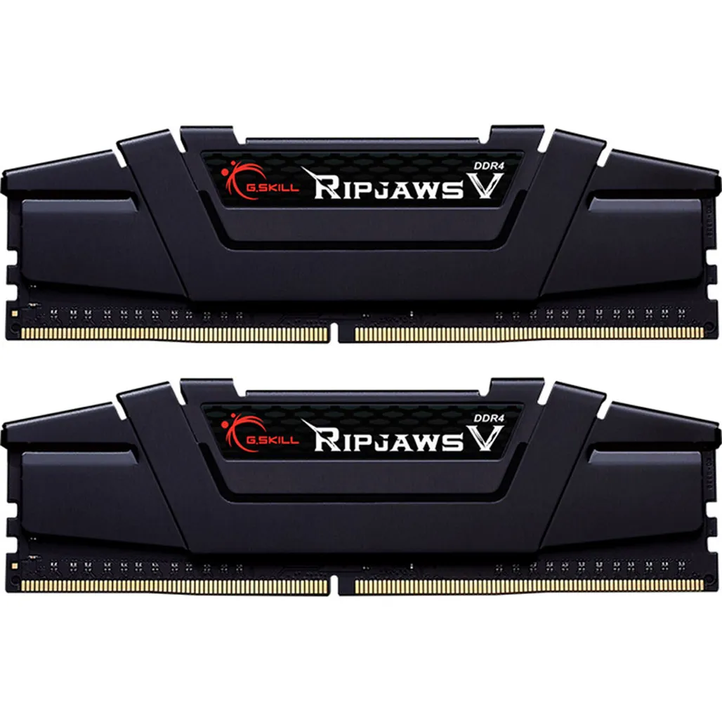 Пам'ять для настільних комп'ютерів G.Skill 32 GB (2x16GB) DDR4 3600 MHz Ripjaws V Classic Black (F4-3600C16D-32