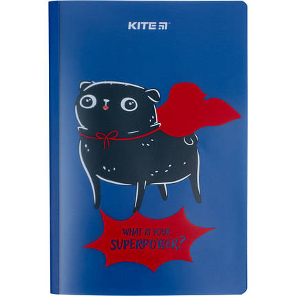 Блокнот KITE А5+ 40арк Weird dog К22-460-1 пласт.обкл., фото 1