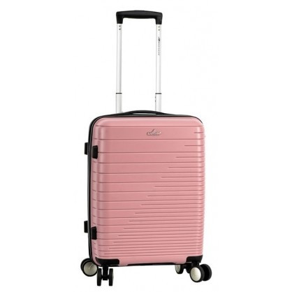 Велика дорожня валіза поліпропілен рожева (101 л) Арт.33703 rose gold (L) Snowball Французька