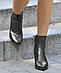Черевики ботильйони жіночі демісезонні осінні чобітки на товстому стійкому підборі 38 40розмір, фото 8