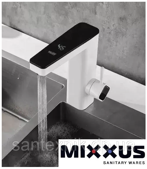 Кран водонагрівач із датчиком температури Mixxus Electra 360-E (MX0775)