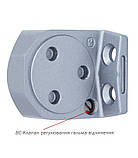 Дотягувач дверний RYOBI 2000 2055V BC STD з фіксуючими ножицями сірий, фото 5