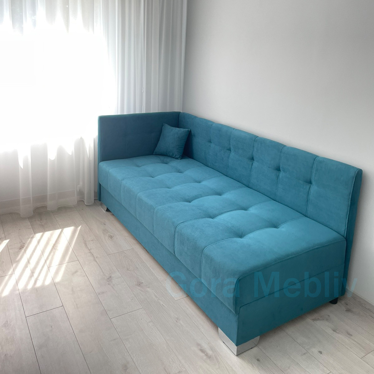 Дитяче ліжко диван "Квадро" на пружинному блоці