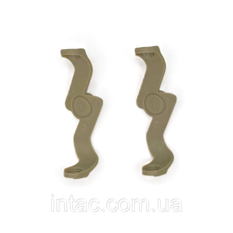 Коромисла для кріплень на навушники Earmor - NeckFlip Helmet Rail Mount Kit - TAN, фото 1