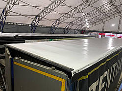 Тентовий дах на напівпричіп - виготовлення за один день TENT.UA