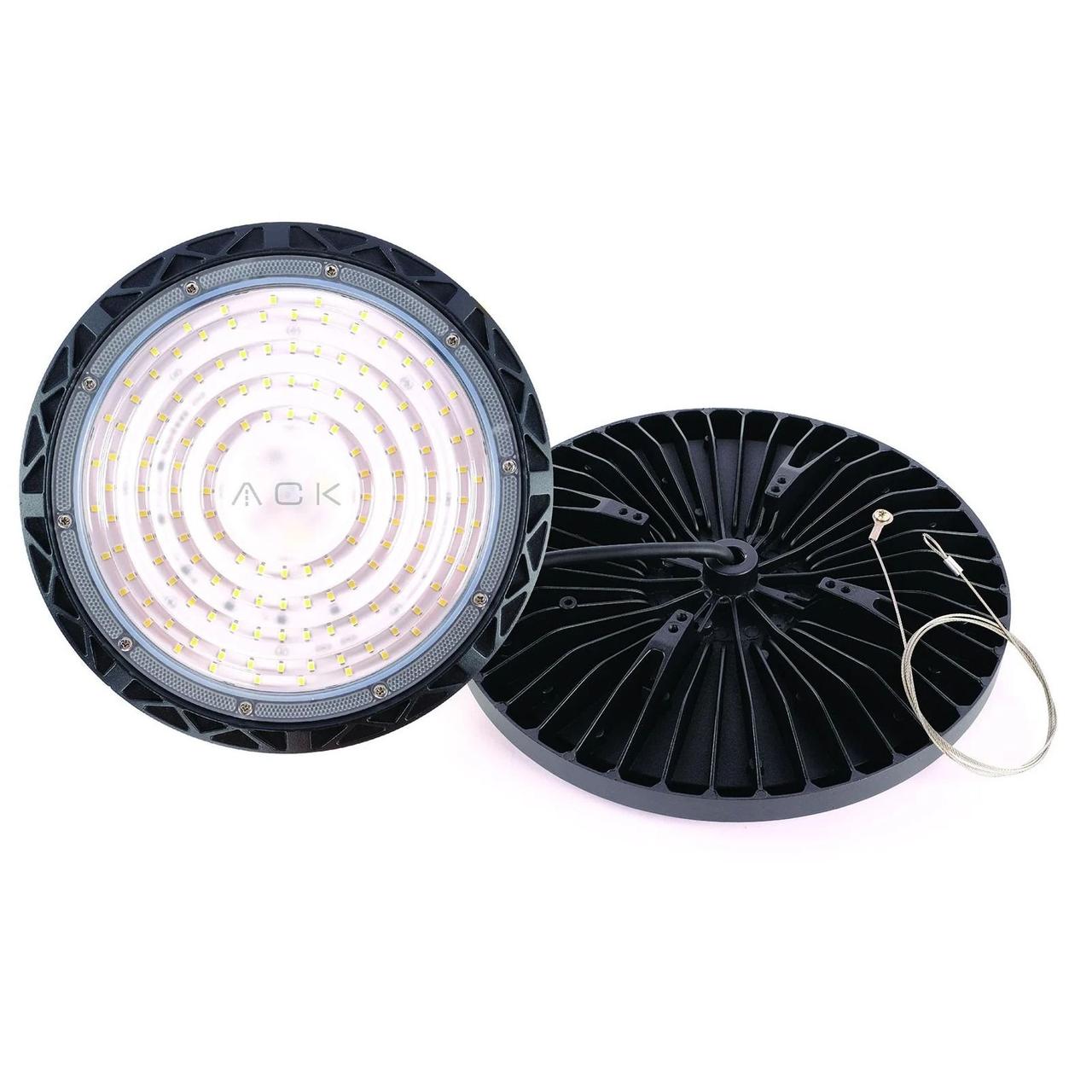 Світлодіодний світильник High Bay ХайБей UFO стельовий, 6500К холодний білий, 150 Вт