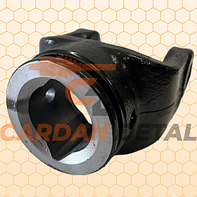 Вилка на двохгранну (лимон) трубу під хрестовину 27х70 мм