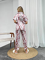 Жіноча зручна піжама. Костюм домашній комфортний. Нічний одяг., фото 2