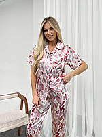 Жіноча зручна піжама. Костюм домашній комфортний. Нічний одяг., фото 3