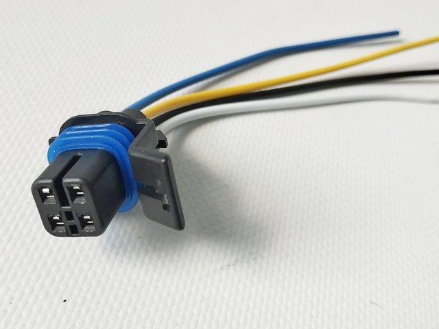 Роз'єм лямбда-зонда, бензонасоса GM (4 конт) 88988598/2108, фото 1