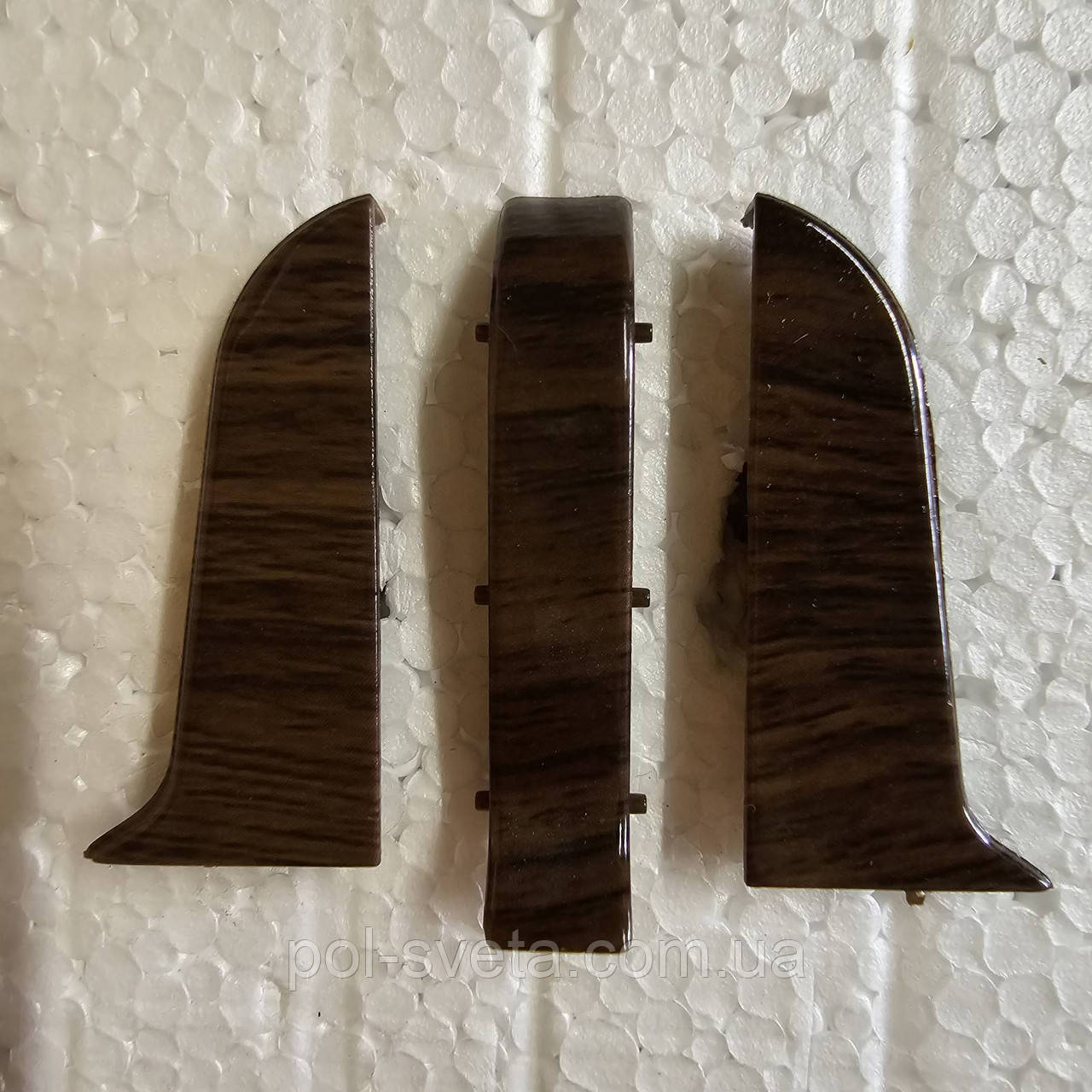 Закінчення пара до Плінтусу ПВХ Дуб Віденський 156, фото 1