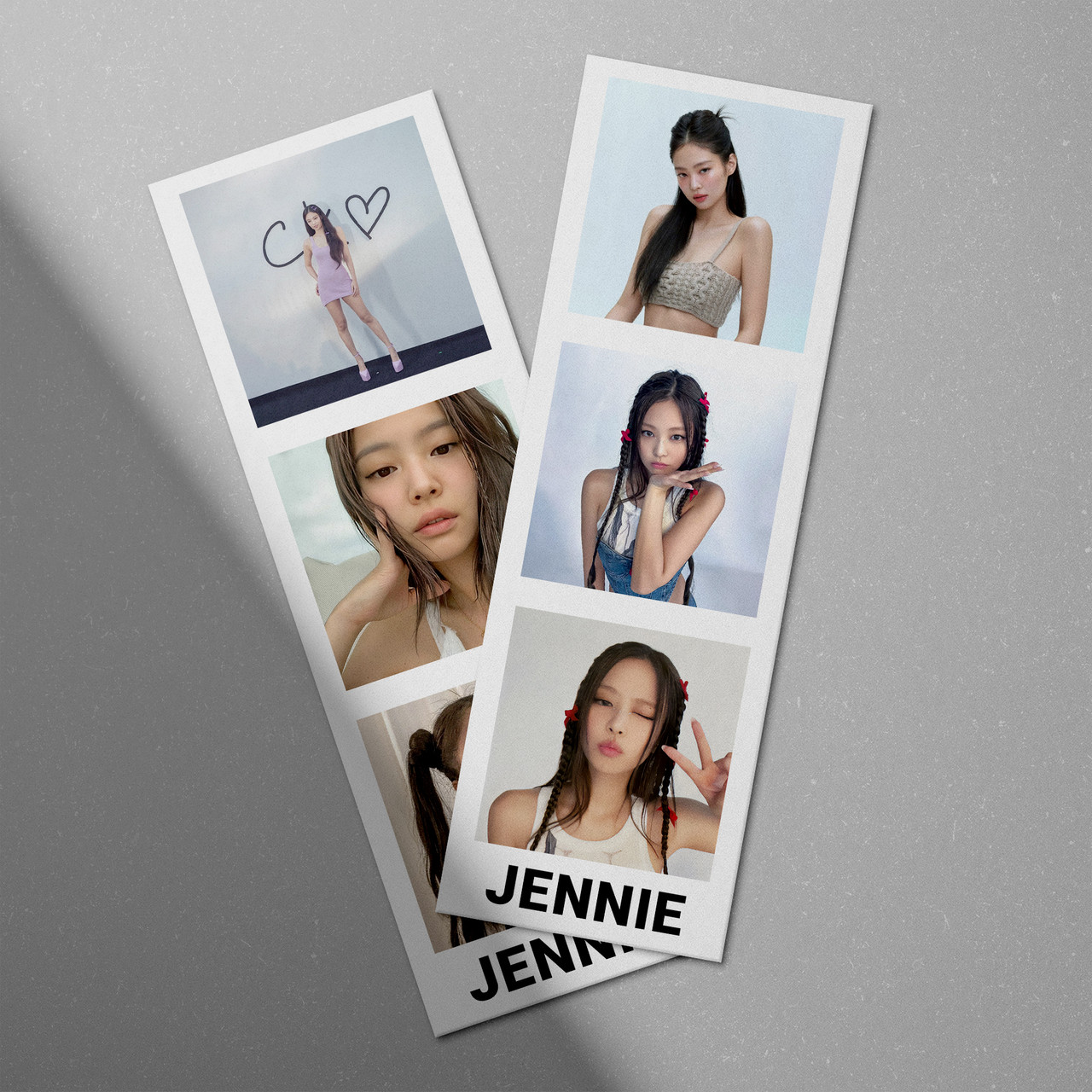 Набір фотостріпів Black Pink Jennie №2 8 штук