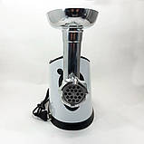 Кухонные комбайны мясорубки Rainberg RB-674 3000W, Електром'ясорубка з RI-963 металевими шестернями, фото 3